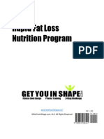21 Day Fat Loss Nutrition Program Book