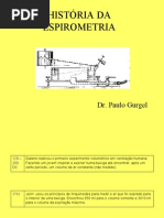HISTÓRIA DA ESPIROMETRIA