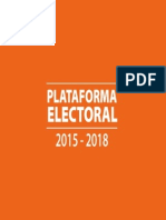 Plataforma Electoral del PAN 2015 (PRELIMINAR)