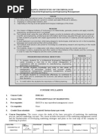 EMG111 Fundamentals of Marketing SYLLABUS