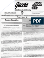 AE 042-2013 - HN - Reglamento Ley Gral Minería PDF