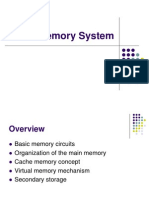 MEMORY SYSTEM OVERVIEW