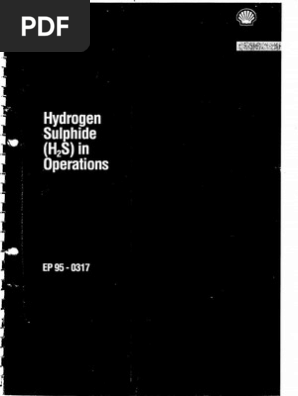 H2S Manual - Shell