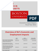Boston Economic Impact Report FY2012