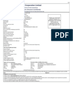 Indian Oil Corporation Limited: Application Form (Personal & Confidential)