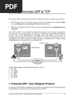 3-Les Protocoles UDP TCP