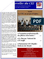 Les nouvelles du CEI 04-Décembre 2014