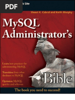 Wiley Mysql Administrators Bible May 2009