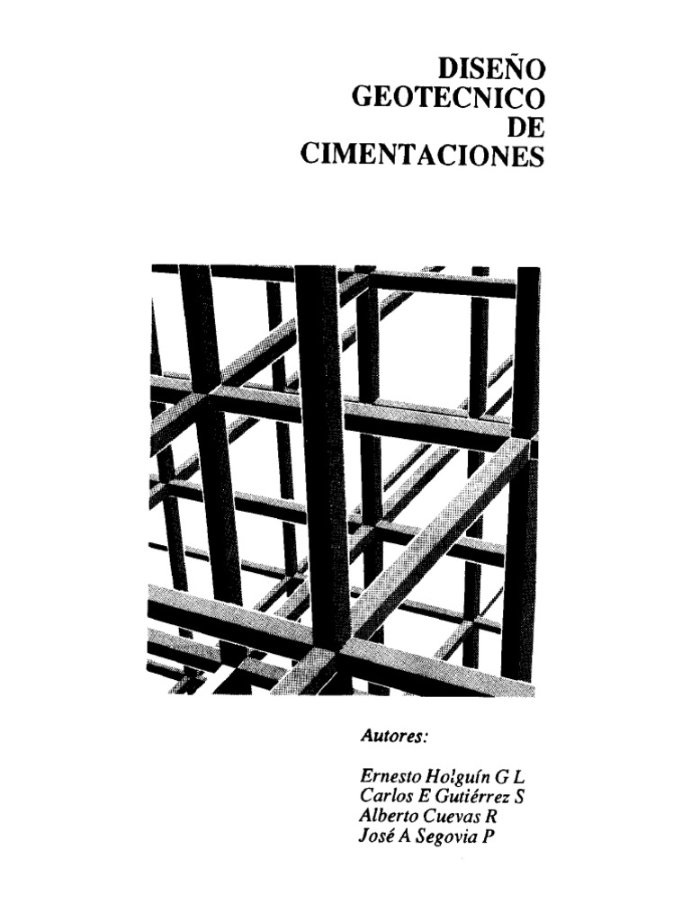Diseño Geotecnico Cimentaciones TGC | PDF