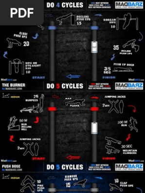 Madbarz Workout Routines Pdf Physical Exercise Weightlifting