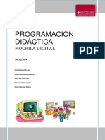 Programación Didáctica. Mochila Digital