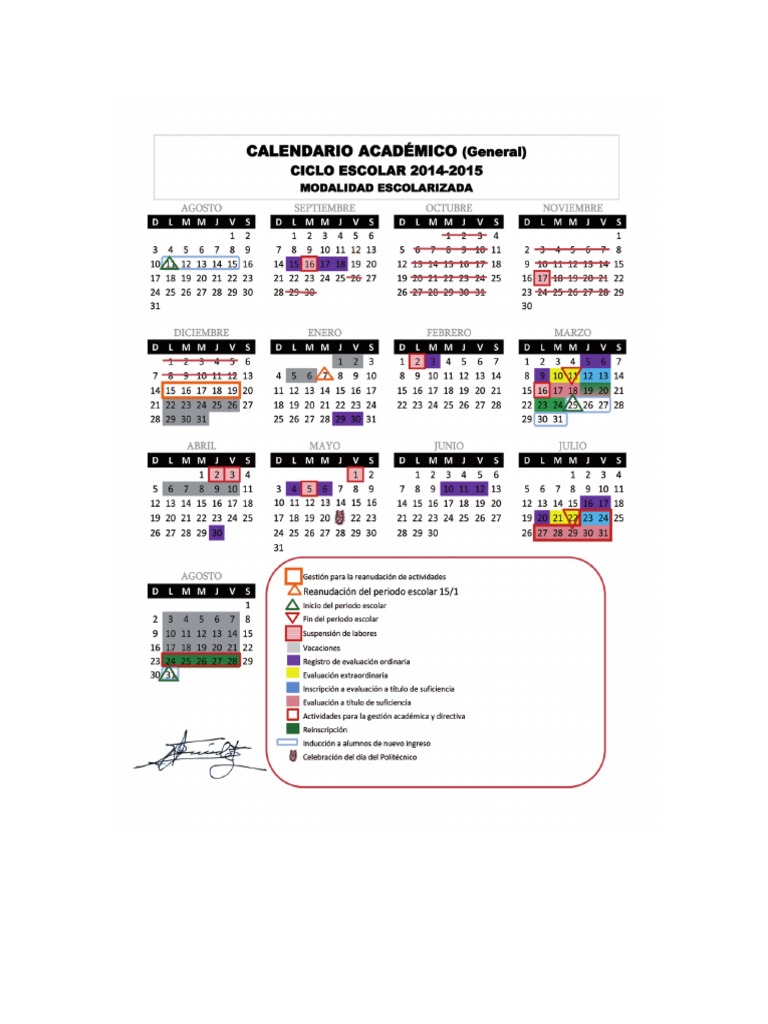 El Calendario Del IPN 20252026 Un Camino Hacia La Excelencia