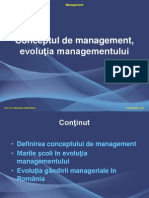 2 - Conceptul de Management