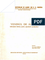 Veninul de Albine - Instructiuni Tehnice Pentru Apicultorii Producatori - A.malaiu,E.tarta - 1984 - 33 Pag