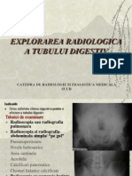 Curs 4 - Explorarea Radiologica a Aparatului Digestiv