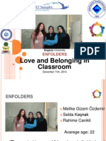 Love and Belonging in Classroom
