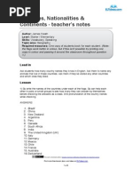 ELTideas L04 Countries Nationalities TCHR