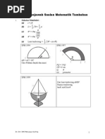 Teknik Menjawab Soalan Matematik Tambahan (Student Copy)