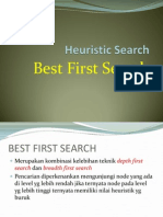 Heuristic Best First Search