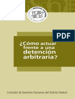 ¿Cómo actuar frente a una detención arbitraria?