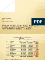 Indian Handloom: Road Map To A Sustainable Growth Model: Pinaki Dasgupta For HEPC (05/12/2014)