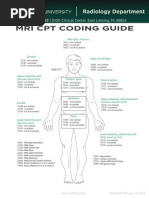 Dca CPT Codes | PDF | Vertebral Column | Magnetic Resonance Imaging
