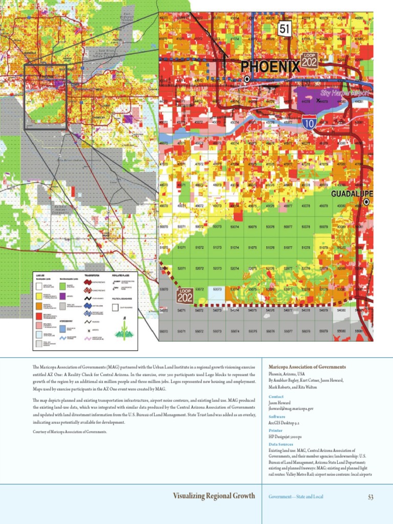 Central Arizona Growth Visualization Exercise | PDF