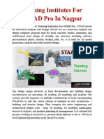 Training Institutes for STAAD Pro in Nagpur