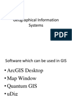 Geographical Information Systems