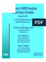 Aging Aircraft 2003 MMPDS Presentation