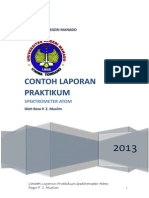 Contoh Laporan Praktikum Spektrometer Atom