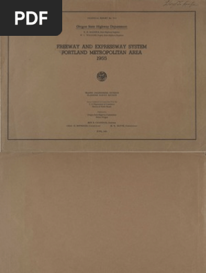 TECHNICAL REPORT No, 55-5. Oregon State Highway Department 1955