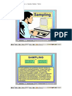 Sampling & Using Random Number Tables