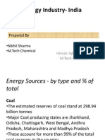 Energy Industry - India