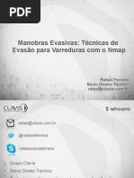 Manobras Evasivas Tecnicas de Evasao Para Varreduras Com o Nmap