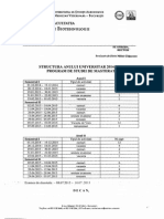 Structura an Universitar 2014-2015