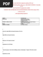 MK0015-Services Marketing and Customer Relationship Management Winter 2014