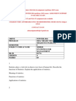 Mb0040 Statistics For Management