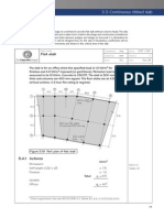 Worked Example Extract Flat Slabs