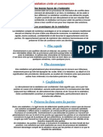La Médiation Civile Et Commerciale PDF