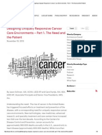 HKS Architects - Designing Uniquely Responsive Cancer Care Environments – Part 1_ The Need and the Patient.pdf