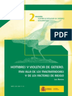 Hombres y violencia de género