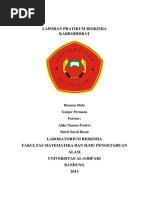 Download LAPORAN PRATIKUM BIOKIMIA by handyatama SN251933210 doc pdf
