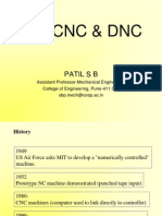 NC, CNC & DNC