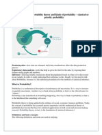 Introduction to Probability Theory and Kinds of Probability