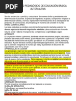 Diccionario Pedagógico de Educación Básica Alternativa