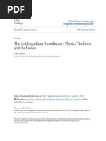 The Undergraduate Introductory Physics Textbook and The Future