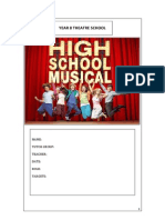 High School Musical Booklet