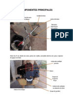 Componentes Principales Desmalezadora