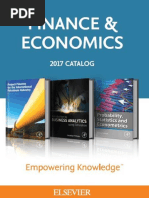 Download 2017 Finance and Economics Catalog  by Elsevier Research Reference Books SN251959065 doc pdf